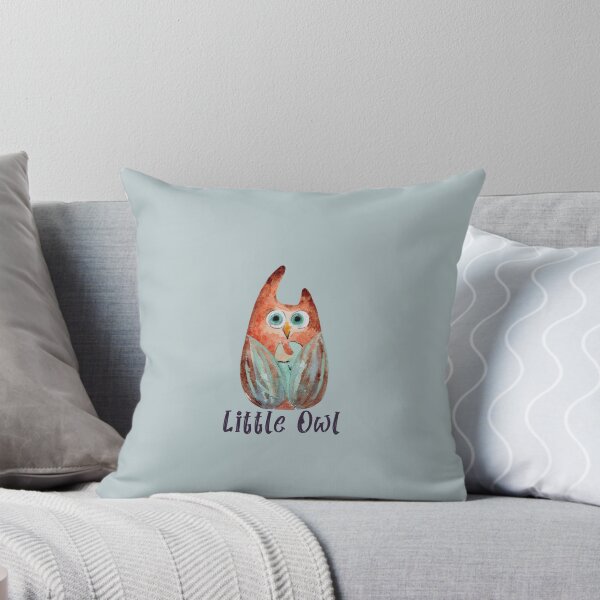 Item preview, Little owl - vintage blue designed and sold by SophiaWilliamz.