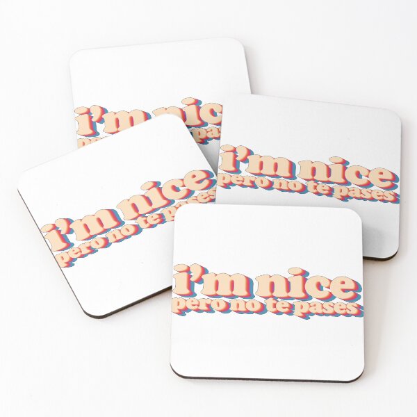 Item preview, I'm Nice Pero No Te Pases Puerto Rican Funny Retro Saying designed and sold by Shop signer.