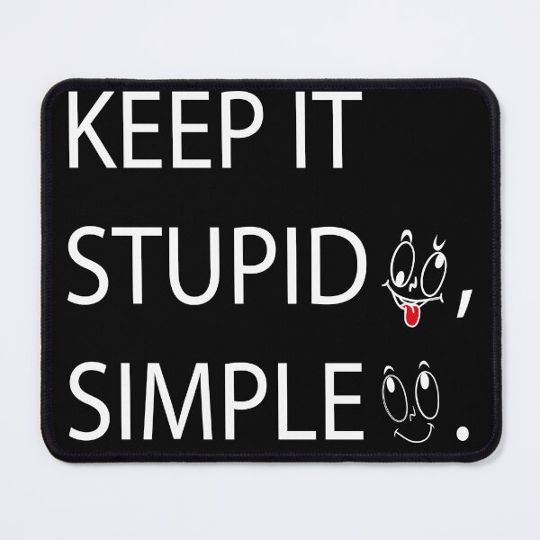 Item preview, Keep it Stupid Simple Classic T-shirt designed and sold by ELAchraf.
