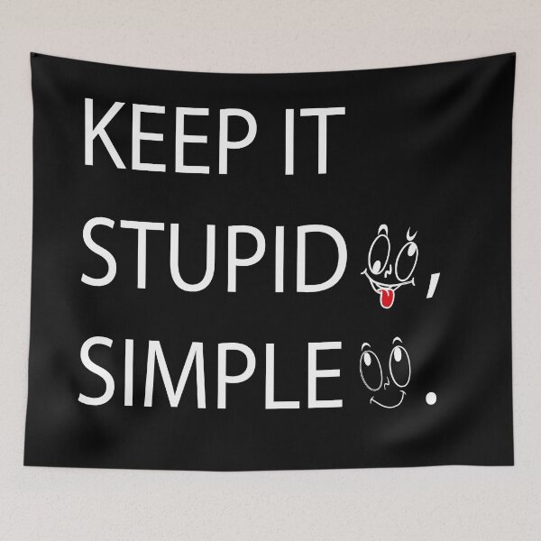 Item preview, Keep it Stupid Simple Classic T-shirt designed and sold by ELAchraf.