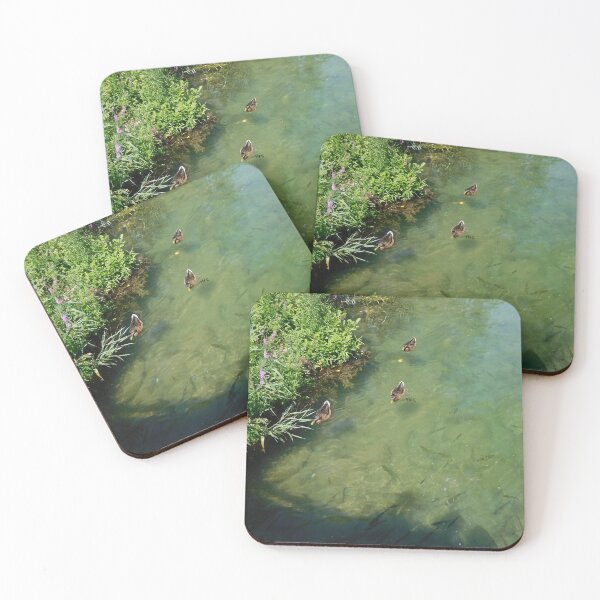 Item preview, Ducks and Fish Swimming Together in a River designed and sold by HFGjewels.