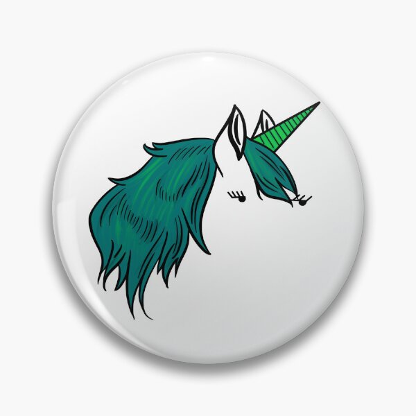 Item preview, Unicorn Mane Teal designed and sold by theaadesigns.