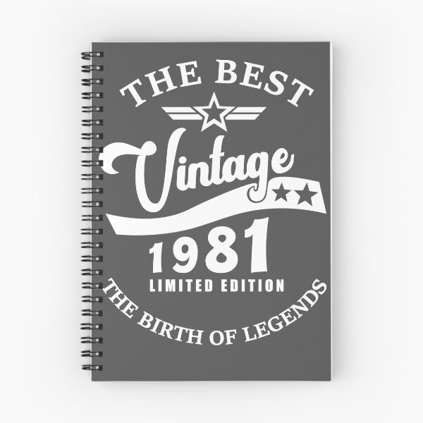 Item preview, Vintage 1981 - 41nd Birthday Gift For Men designed and sold by vooART.