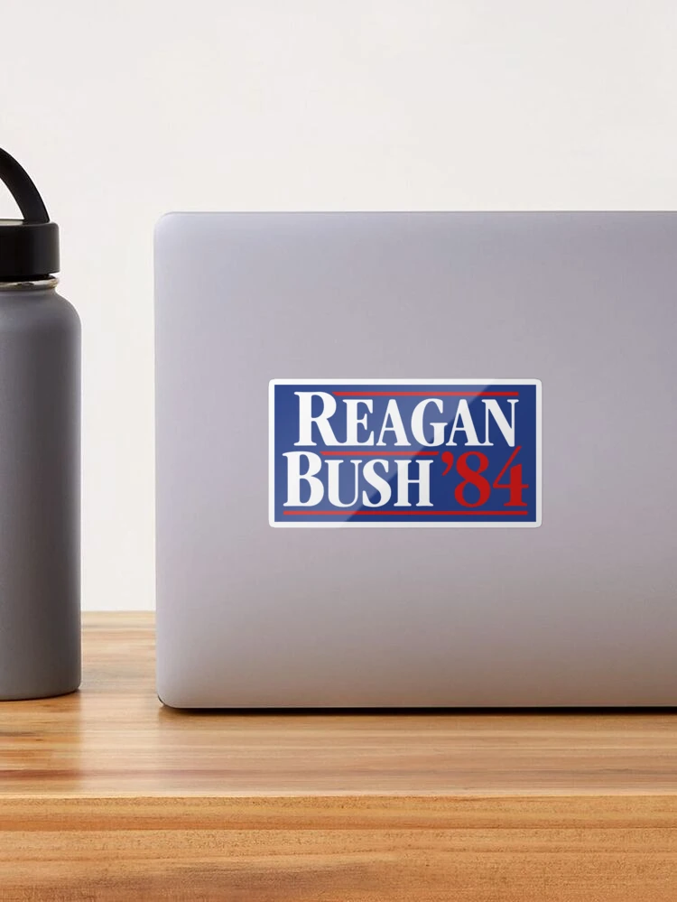 Reagan '80 MAGA Sticker, Let's Make America Great Again Decal, Vintage