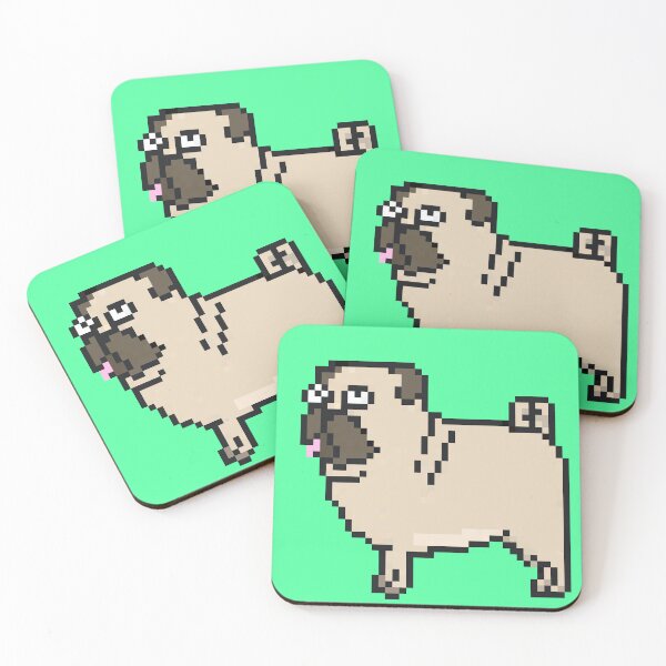Item preview, Pixel Art Pug 8bit designed and sold by Stompfunk.