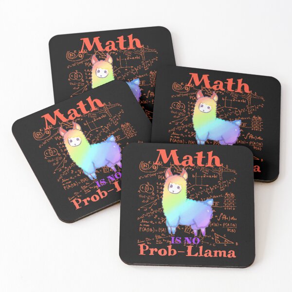 Item preview, Funny Math Is No Prob-Llama, Math Teacher Gift about School for Teacher designed and sold by Beautiful Designs.