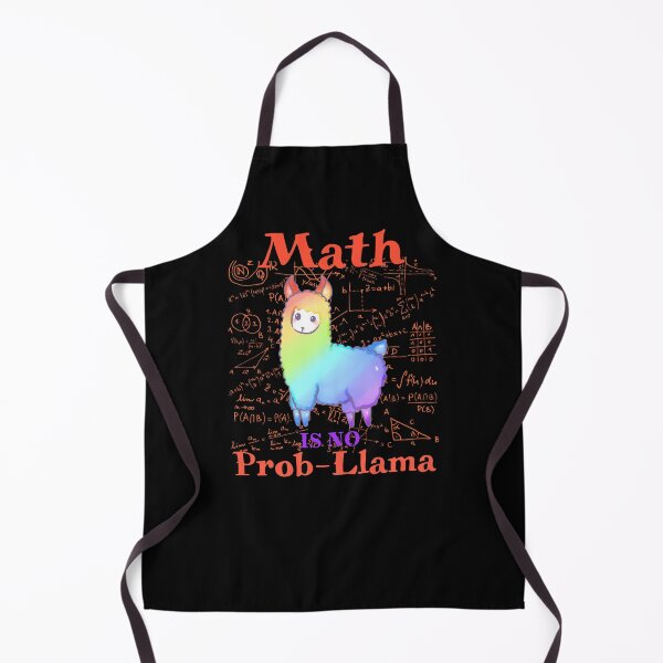 Item preview, Funny Math Is No Prob-Llama, Math Teacher Gift about School for Teacher designed and sold by Beautiful Designs.
