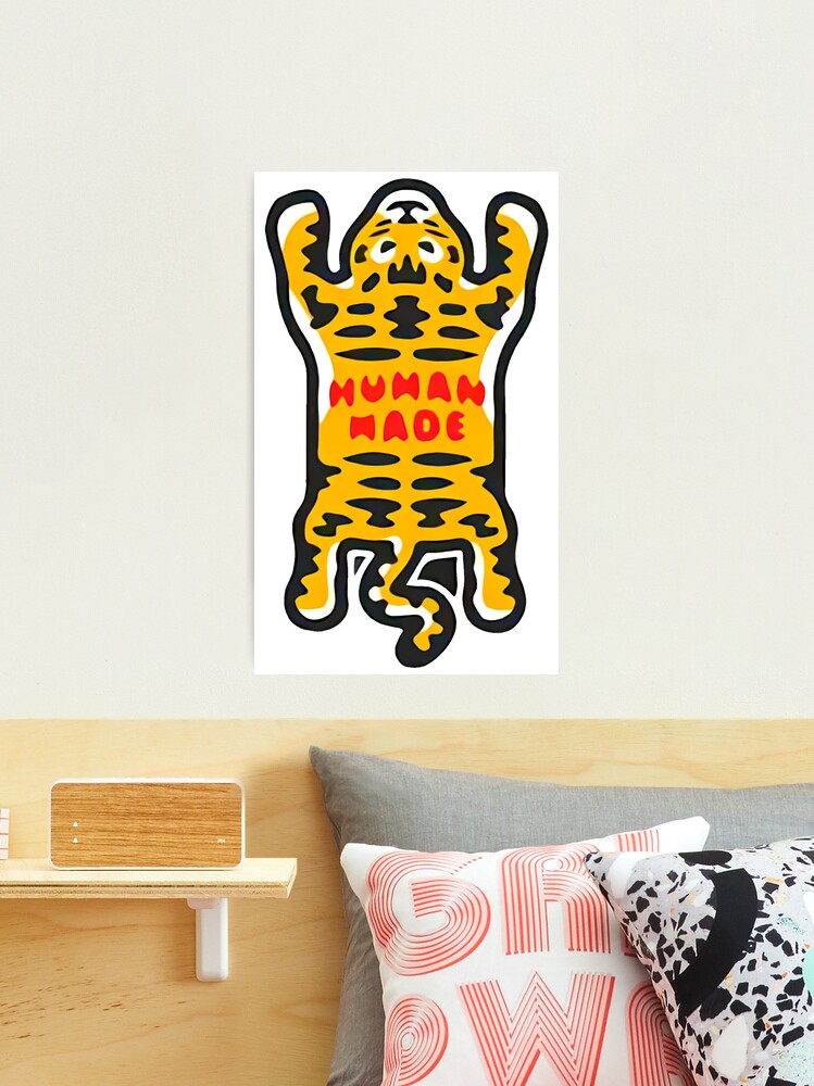 Human Made Large Tiger Rug Yellow