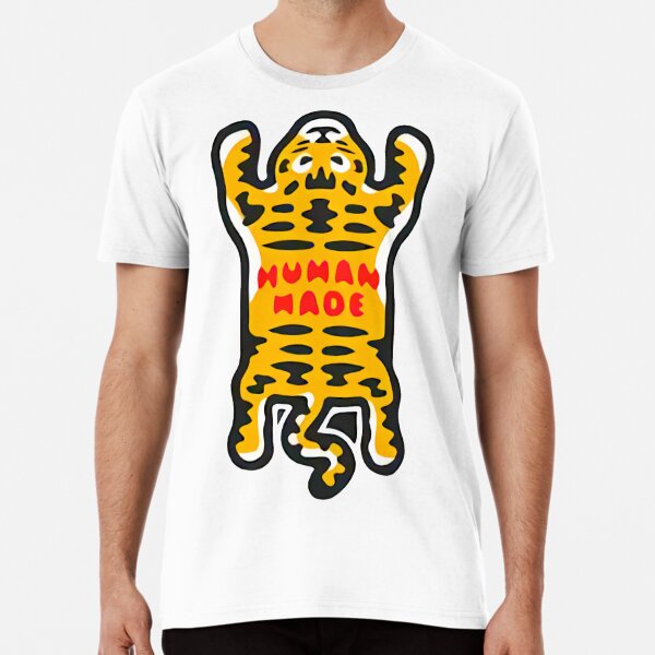 Human Made Tiger Tee In White