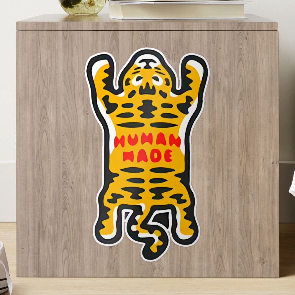 Human Made Large Tiger Rug Yellow