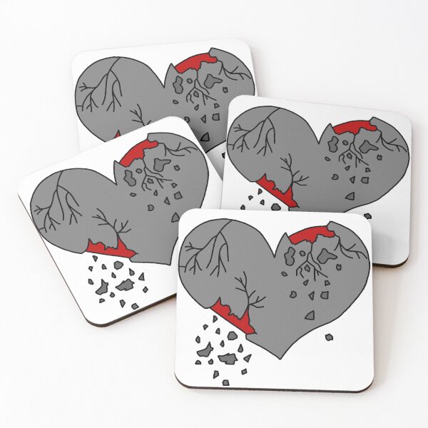 Item preview, Crumbling heart designed and sold by Phoebew03.