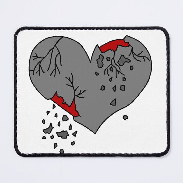 Item preview, Crumbling heart designed and sold by Phoebew03.