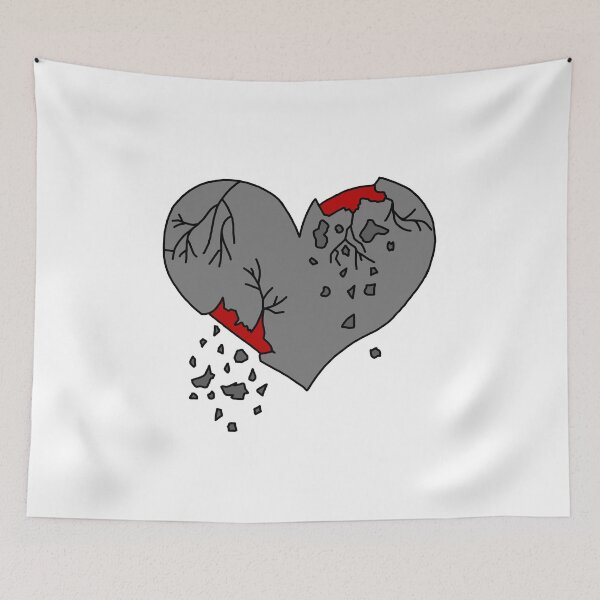 Item preview, Crumbling heart designed and sold by Phoebew03.