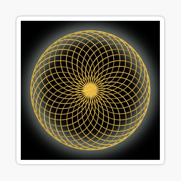 Vista previa del artículo con la obra «Loto de la vida 2.0», diseñado y vendido por Pristine Origin Arts.