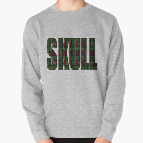 Skull spelled for you Pullover Sweatshirt