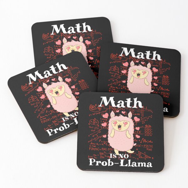 Item preview, Funny Math Is No Prob-Llama, Math Teacher Gift about School for Teacher designed and sold by Beautiful Designs.