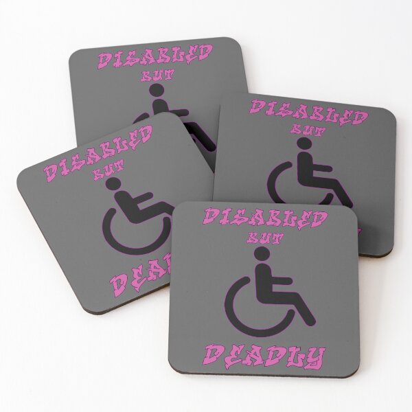 Item preview, Disabled But Deadly - Funny and True designed and sold by aventi24.