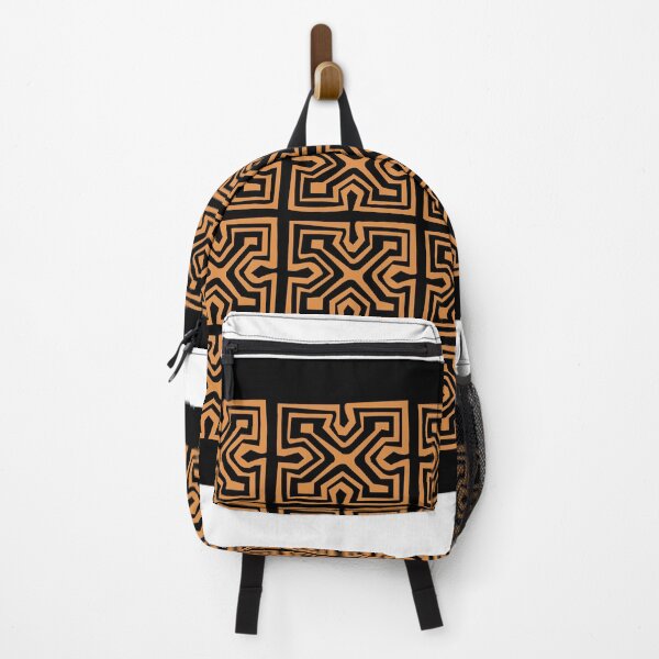 Item preview, mola illustration in orange designed and sold by Melquidedec.