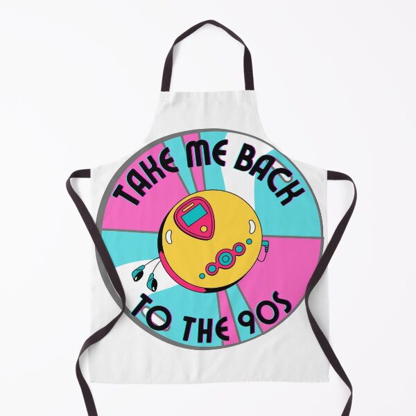 Item preview, Colorful Take Me Back To The 90s Discman And CD retro design designed and sold by Cora Gregory.