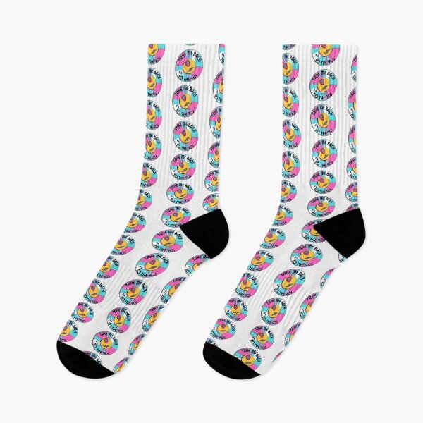 Item preview, Colorful Take Me Back To The 90s Discman And CD retro design designed and sold by Cora Gregory.