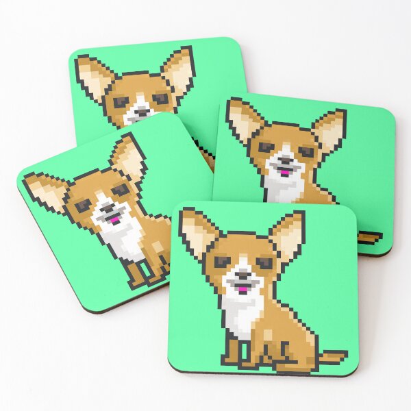 Item preview, Chihuahua 8bit Pixel Art designed and sold by Stompfunk.