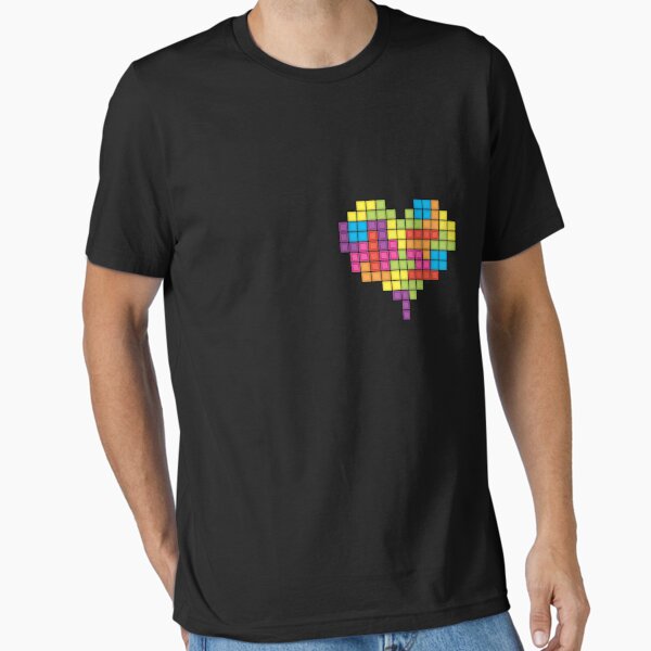 Item preview, Block Heart designed and sold by illustratorg.