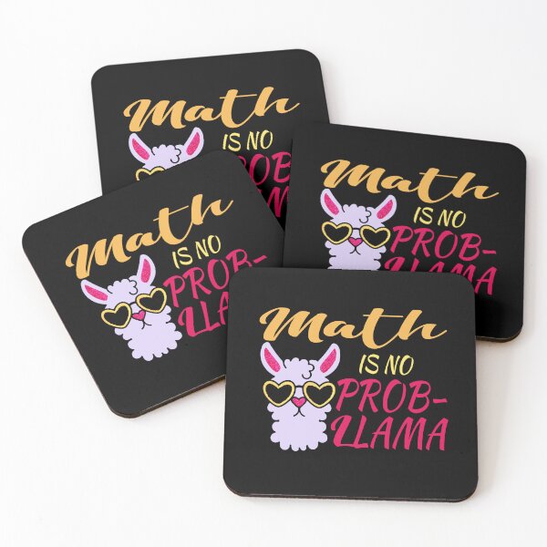 Item preview, Funny Math Is No Prob-Llama, Math Teacher Gift about School for Teacher designed and sold by Beautiful Designs.
