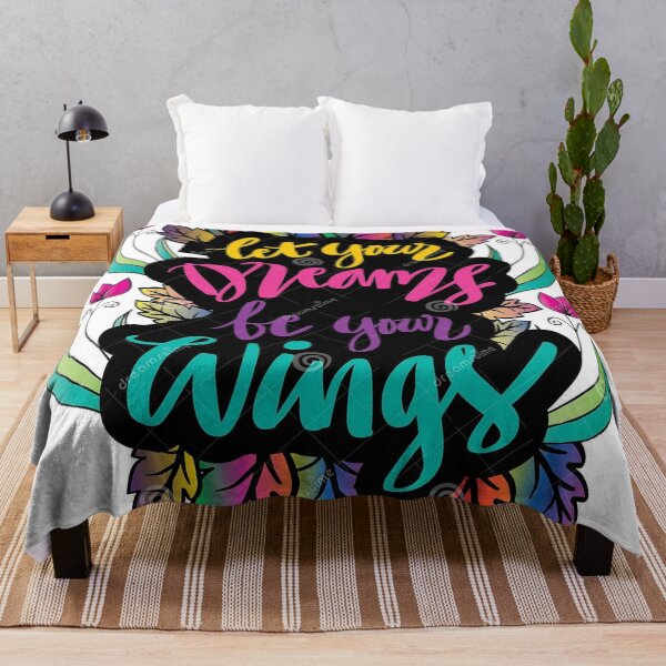 Item preview, let your dreams be your wings designed and sold by Proldesigner.