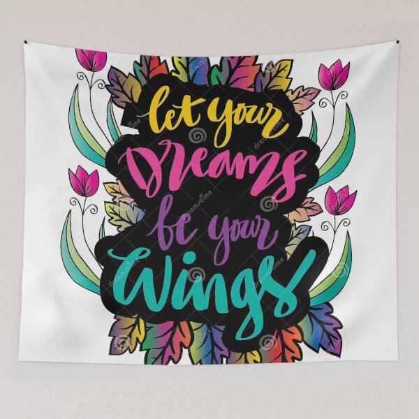 Item preview, let your dreams be your wings designed and sold by Proldesigner.