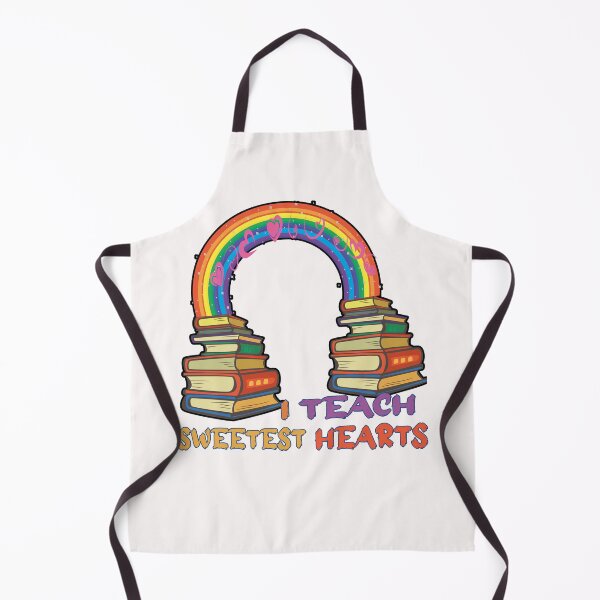 Item preview, I teach the sweetest hearts book rainbow teacher valentine day designed and sold by fatydesignspace.