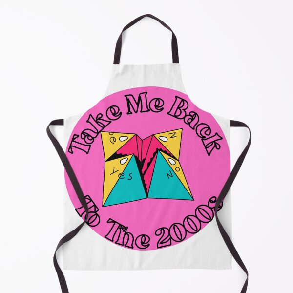 Item preview, Colorful Take Me Back To The 2000s paper fortune teller retro design designed and sold by Cora Gregory.
