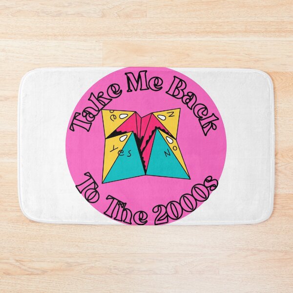 Item preview, Colorful Take Me Back To The 2000s paper fortune teller retro design designed and sold by Cora Gregory.