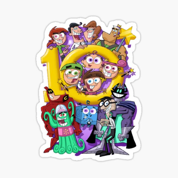 Item preview, fairly oddparents 10th year birthday designed and sold by animedesigne4u.