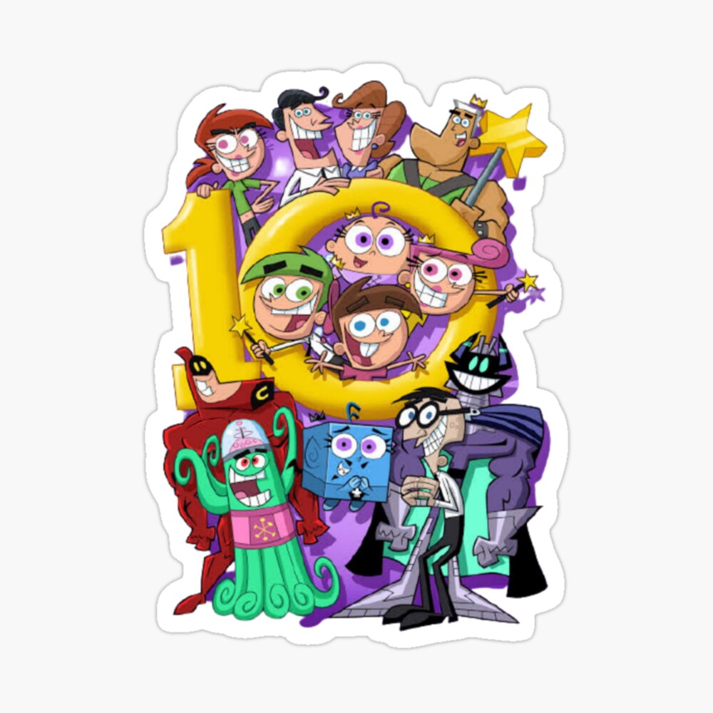 fairly oddparents 10th year birthday