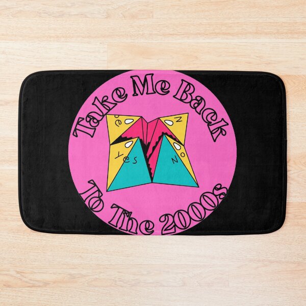 Item preview, Colorful Take Me Back To The 2000s paper fortune teller retro design black version designed and sold by Cora Gregory.