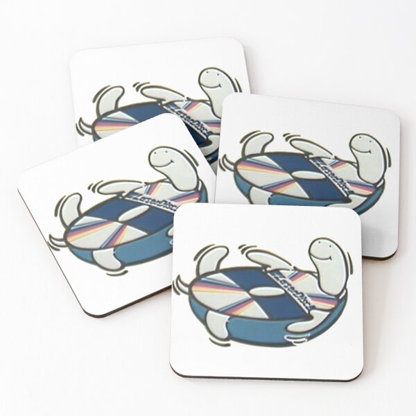 Item preview, Laserdisc Turtle (white) designed and sold by EclecticEcho.