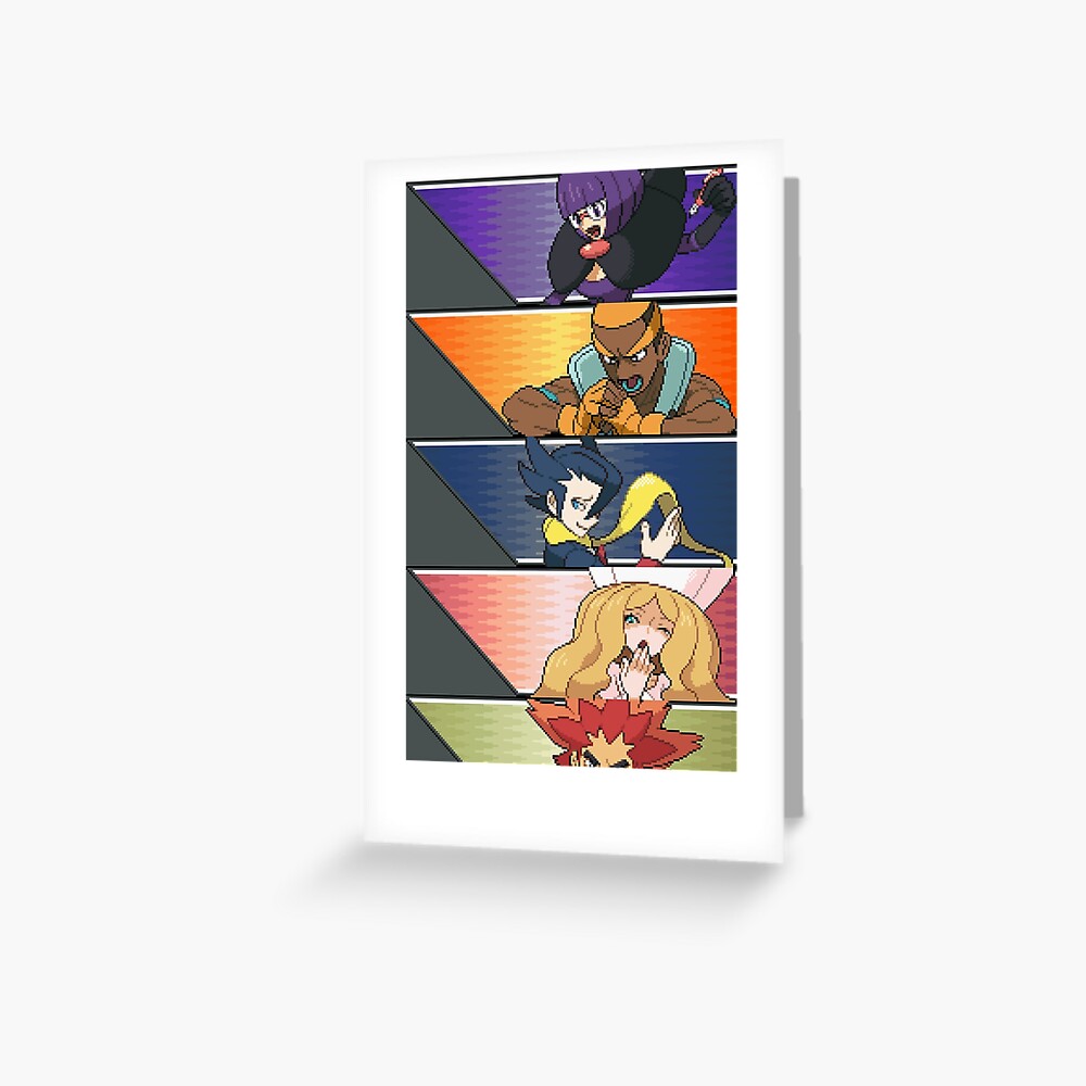 Unova VS Gym Leaders Banner Poster for Sale by rachxt