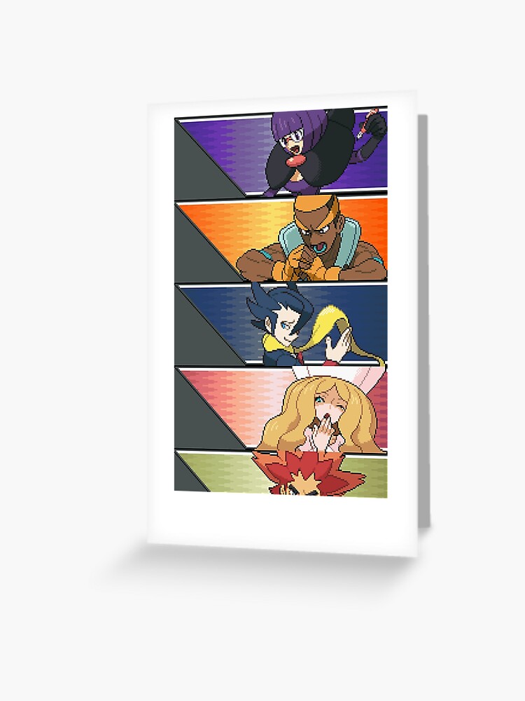 Unova VS Gym Leaders Banner Poster for Sale by rachxt