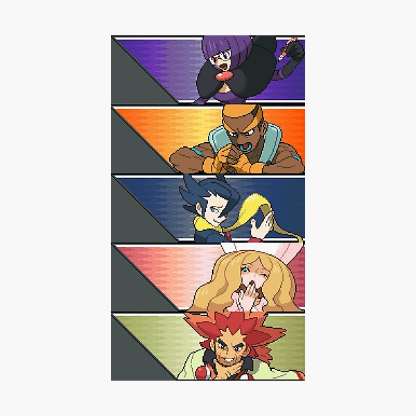 Pokémon Trainers: Dawn Canvas Wall Art