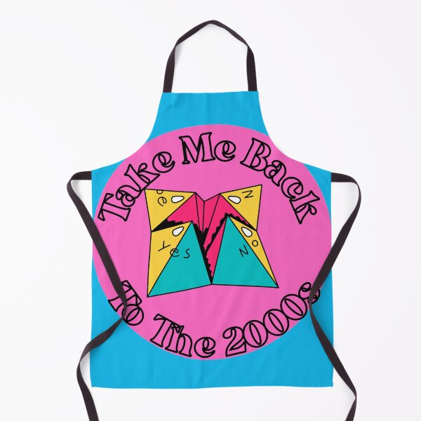 Item preview, Colorful Take Me Back To The 2000s paper fortune teller retro design blue version designed and sold by Cora Gregory.