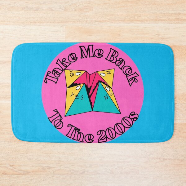 Item preview, Colorful Take Me Back To The 2000s paper fortune teller retro design blue version designed and sold by Cora Gregory.
