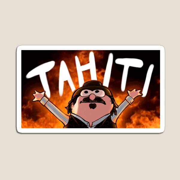Vista previa del artículo con la obra «¡RDR2 Dutch tahiti!», diseñado y vendido por Feuerfuz.