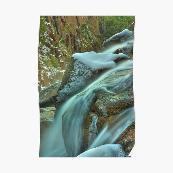 Crystal Brook Falls, Mt. Buffalo Poster