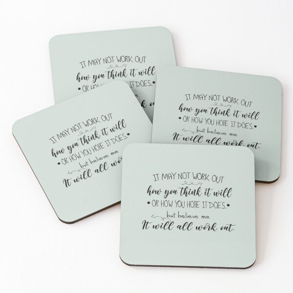 Item preview, It will work out - lasso quote designed and sold by Wenby-Weaselbee.