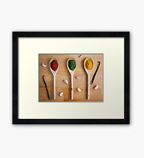 Spicy Life Framed Print