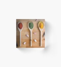 Spicy Life Acrylic Block