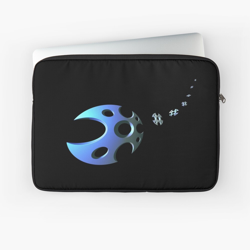 Flying Blue Metal Laptop Sleeve