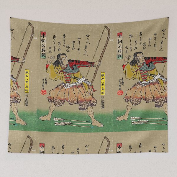 Item preview, woodblock art, samurai art designed and sold by TeeARTHY.