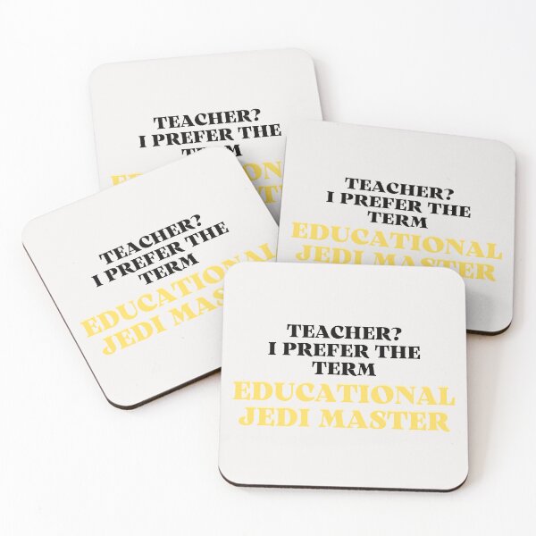 Item preview, Teacher, I prefer the term educational jedi master designed and sold by omaeth303.