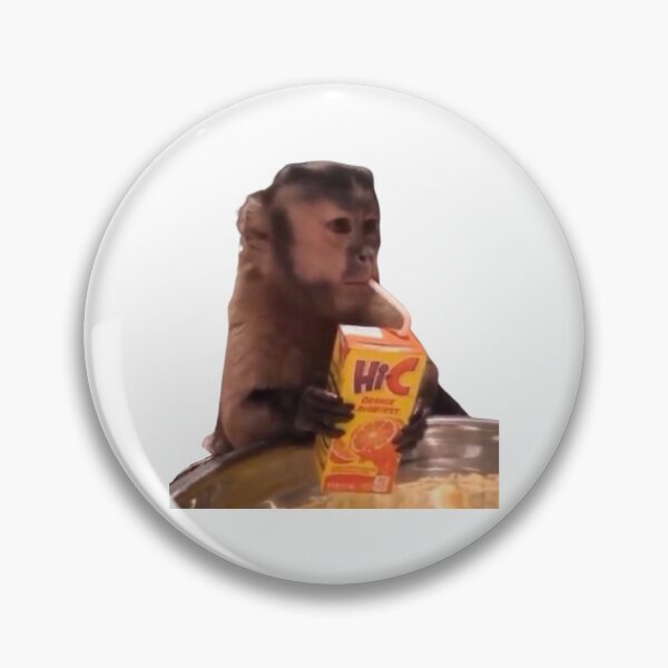 Item preview, monkey drinking hi-c designed and sold by elliecawthorne.